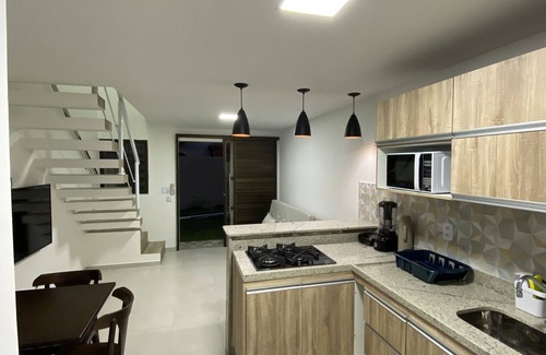 Sao Jose da Coroa Grande Apartment | Flats Sol e Mar, Vista Mar, com 02 Quartos Suítes, Divisa com Maragogi