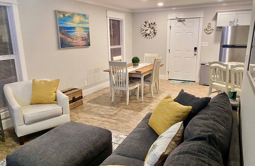 Bid-a-wee Beach House | Flip Flop Inn - Steps to Private Beach, 5-Star Comfort & Near Top Attractions