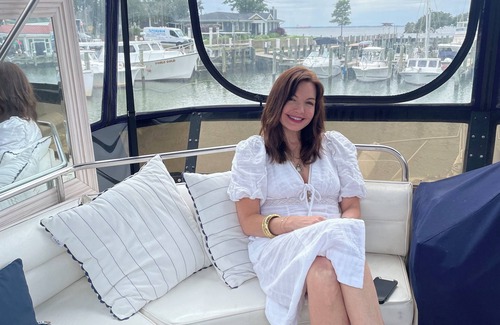 Stevensville Boat Rental | Floating 2 bed 2 bath condo stunning views of the bay