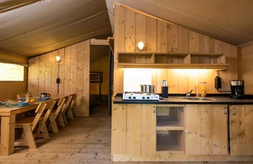 La Romieu House | Florence Campsite * - Lodge Glamping Safari 4 rooms 5 people