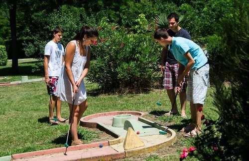 Rieux-de-Pelleport House | Flower Camping LES MIJEANNES * - Mobil-Home Premium 32m2 CLIMATE 3 bedrooms + TV 6 people