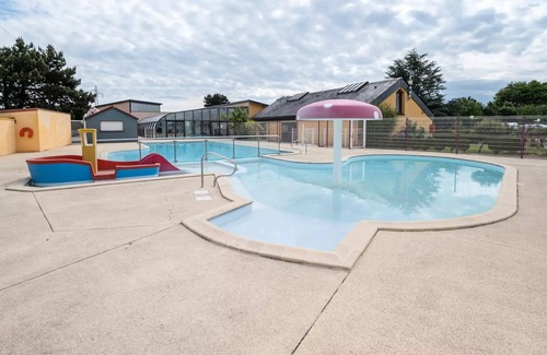 Saint-Aubin-sur-Scie House | Flower Camping Vitamin * - Mobile home Côté Confort 25m² (2 bedrooms) + TV + Integrated terrace - Arrival Sunday 4 people