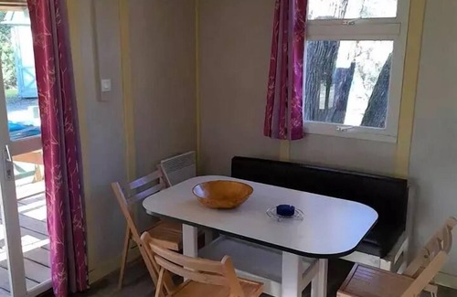 Anduze Ski Chalet | Flower CAMPING FAUVETS * - Chalet GECKO Standard 20m2 (2 bedrooms) + covered terrace 7m2 5 persons