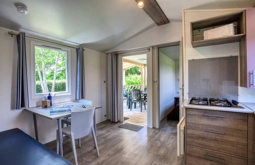 Tremolat House | Flower Camping LES BERGES DE LA DORDOGNE * - Mobil-Home Comfort 25m2 Loggia - 2 bedrooms + covered terrace 4 people