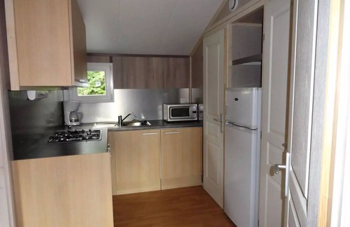 Ranspach Ski Chalet | Flower Camping Les Bouleaux * - Chalet COMFORT 35 m2 (2 bedrooms) + covered terrace 6 people