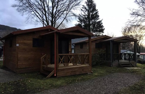 Ranspach Ski Chalet | Flower Camping Les Bouleaux * - Chalet CONFORT+ 24 m2 (2 bedroom) + covered terrace 4 people