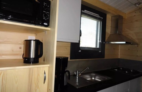 Ranspach House | Flower Camping Les Bouleaux * - Chalet CONFORT+ 30m2 (2 bedrooms) + terrace 5 persons