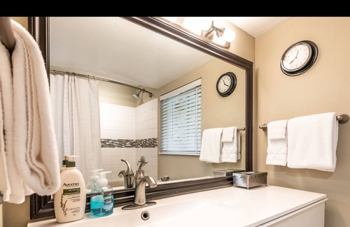 Squamish House | Fogging sanitized Cozy suite with Mountain view. Fire place.
