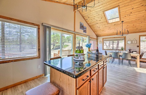 Timberland Acres Cabin | Forest Hideaway on 1 Acre w/ Panoramic Views!