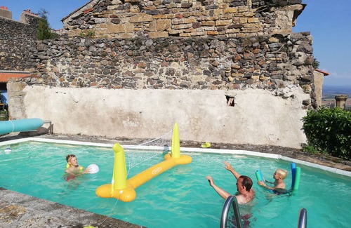 Chalus House | Former priory with garden, located above the village