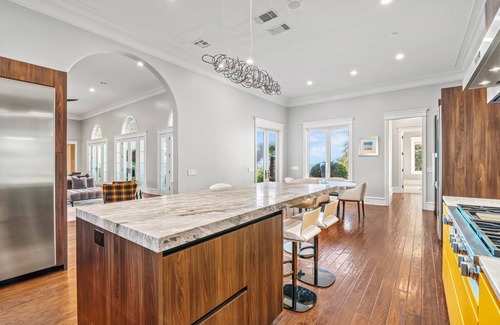 Cross Mountain House | Fortaleza l Luxury 8 BR, 7,000+ sqft Palace on 3 Acres with Pickleball & Basketball Court