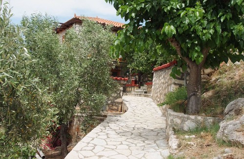 Paralio Astros House | Fourlas Stone House. No: 00000151796
