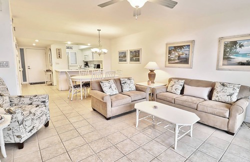 North Litchfield Beach Condo | Fourth Floor Condo Across from Beach Access, Balcony, Pool, Grill Area, Elevator