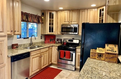 Eagle Mountain Estates House | Fox Farm, Cozy cabin with a game room, hot tub, & 2 decks in a great location!