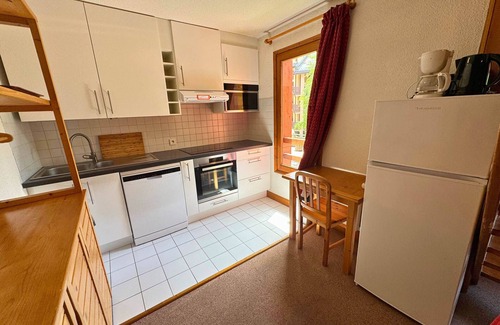 Saint-Martin-de-Belleville Apartment | Bright Duplex for 6, 50m from St Martin Ski Lift