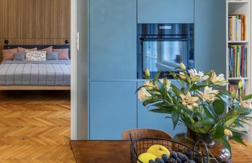 Old Town Apartment | Fraňa by Ellements in old town with balcony