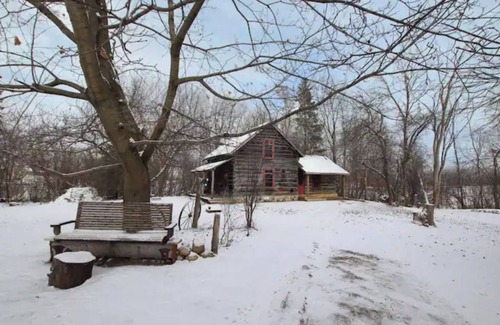 Campbellsport Cabin | Fraser Fir Rustic Cabin near Lake w/Sunset Views