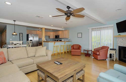 Fenwick Island Condo | Free Golf at Bear Trap Dunes and MORE! Just remodeled throughout with brand new kitchen and baths, this first floor ocean front very spacious 2 bedroom, 2 bath condo is the ideal family beach getaway