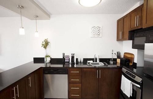Downtown Winnipeg Apartment | Free Parking & Wi-Fi! Luxury Studio Suite