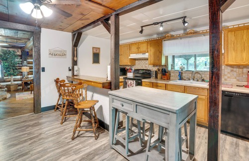 French Lick Cabin | French Lick Getaway w/Deck, Grill & Fire Pit!