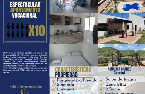 Girardot Apartment | Fresco y Cómodo Apartamento En Aqualina Orange Girardot
