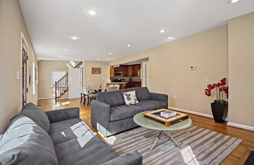 Falls Church Apartment | Fresh | 4 bedroom | Luxury | Center | Sunny