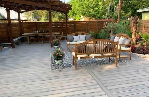 Galindo House | Fresh South Central Home: Heated Pool & Patio