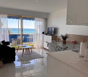 Cros-de-Cagnes Apartment | Front de mer,plage, piscine, parking