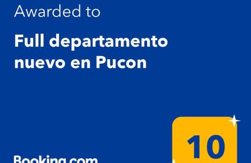 Pucon Apartment | Full departamento nuevo en Pucon