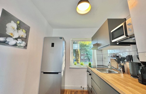 Wilhelmshaven Apartment | Fully equipped kitchen/WiFi+Netflix+Amazon Prime