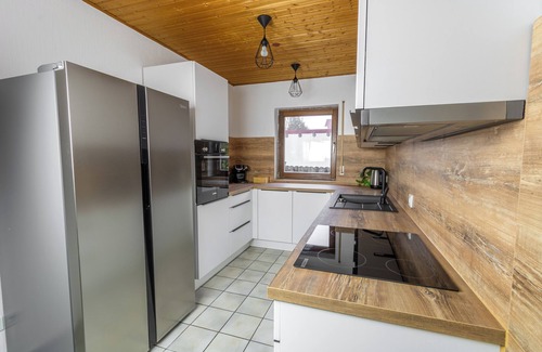 Worms House | Fully equipped vacation home with large garden and free parking spaces