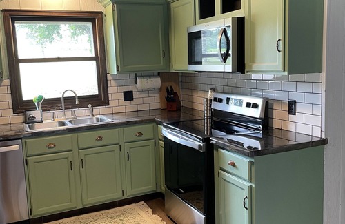 Mauston Cottage | Fully Remodeled Two-Bedroom Cabin on the River