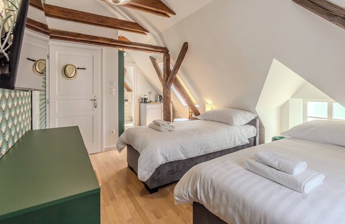 Revfulop Hotel | Fulop Panzio-Green Lizard Room, Révfülöp, Hungary