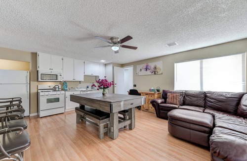Chinatown House | Fun five bedroom home by the strip. pool, putting green, games, karaoke!