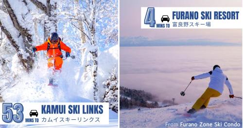Furano Apartment | Furano Zone Ski Condo 202喫煙可103禁煙