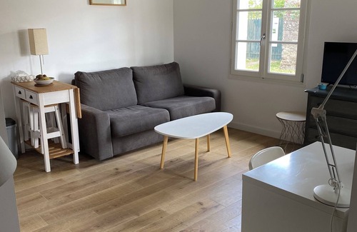 Corcoue-sur-Logne Apartment | Furnished studio apartment sleeps 4 in a quiet location.