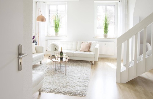 Holm Apartment | FW Auster FL: Maisonette-wohnung, Zentrale Lage, in Hafennähe