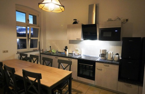 Melchow Apartment | Gästezimmer 4 mit Gemeinschaftsküche für Max. 4 Personen
