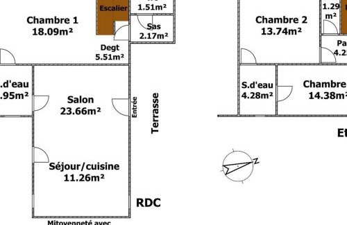Les Herbiers House | Gîte 18ème rénové avec piscine couverte, terrasse, loisirs et WiFi – 6 pers. - FR-1-426-432