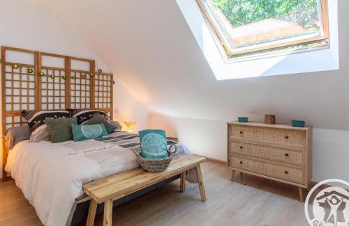 Tierce House | Gîte accueillant avec piscine chauffée à partager, près d'Angers, idéal pour vacances en nature - FR-1-622-44