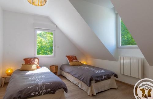 Tierce House | Gîte accueillant avec piscine chauffée à partager, près d'Angers, idéal pour vacances en nature - FR-1-622-44