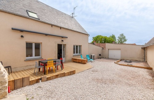 Houesville House | Gîte du Tilleul - Maison climatisée pour 8 voyageurs