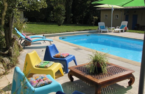 Eauze Apartment | Gîte Frangipanier 2 Pers - Piscine, Confort & Nature - Au Petit Bernerot