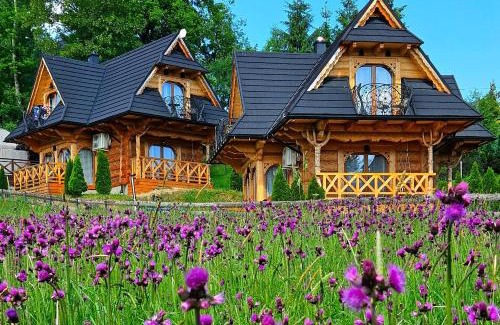 Zakopane Ski Chalet | Góralska Chatka 3 Highland Cottage - Jacuzzi, Sauna, Split AC, Private parking, Mountains View