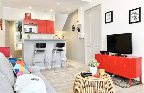 Quartier Chorier-Berriat Apartment | #G4 | Petit Paris 💋 | Quiet, fully-equipped studio
