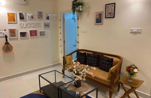 Gachibowli Apartment | Gachibowli ' House of Color's Susi Stays-303 1 BHK