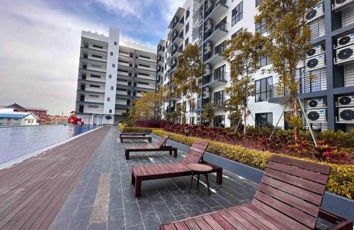 Kuching Apartment | Gala Armadale/Disneyland Theme/City&Pool View迪斯尼樂園主題城市泳池風景民宿