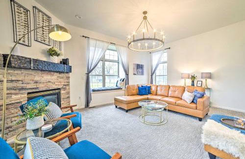 Bellaire House | Game Room and On-Site Snow Trails! Bellaire Retreat