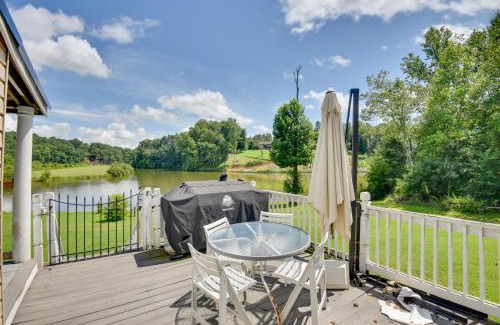 Shelby House | Game Room and Views Lakefront Shelby Home!