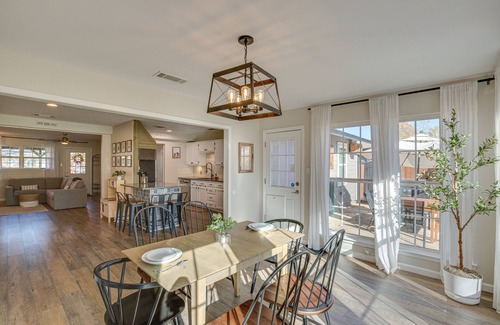 Aubrey House | Game Room & Fire Pit: Family-Friendly Aubrey Home